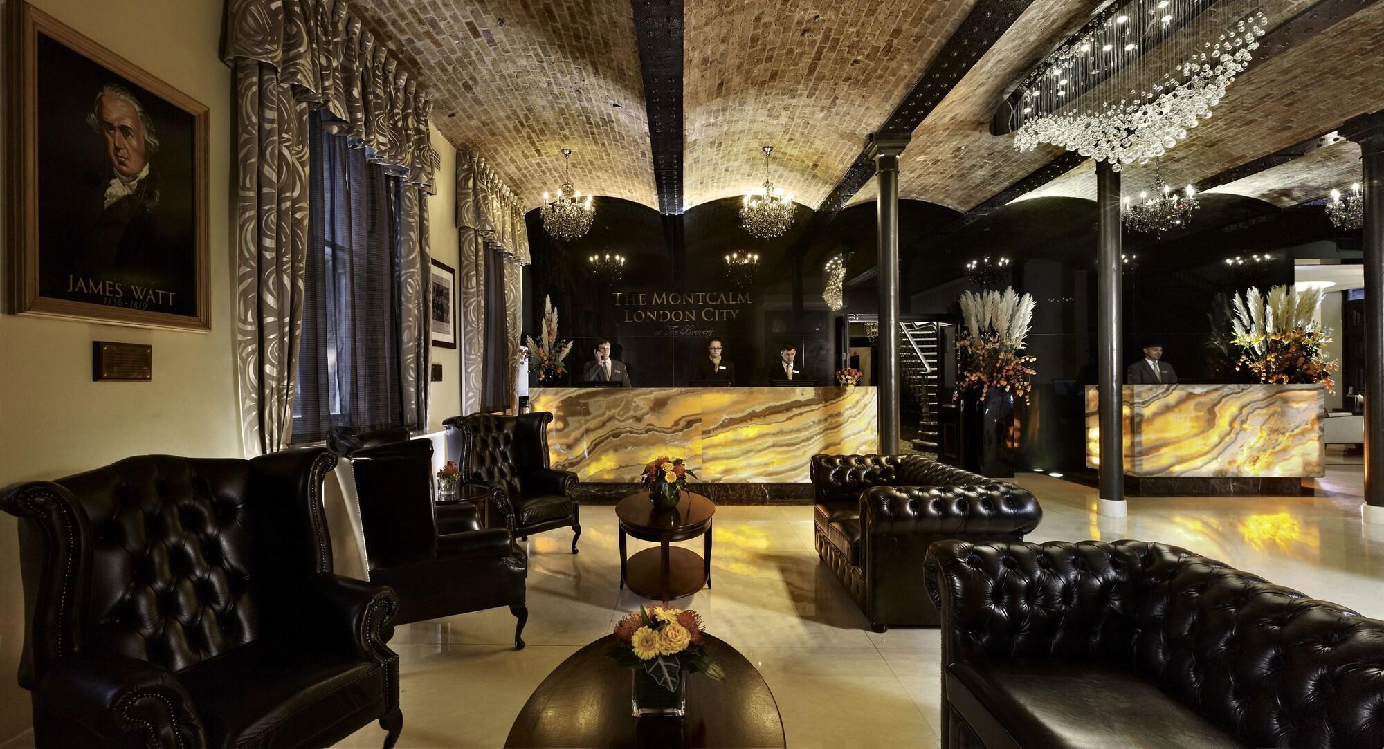 Montcalm Brewery, London City Kültér fotó The Hotel's lobby