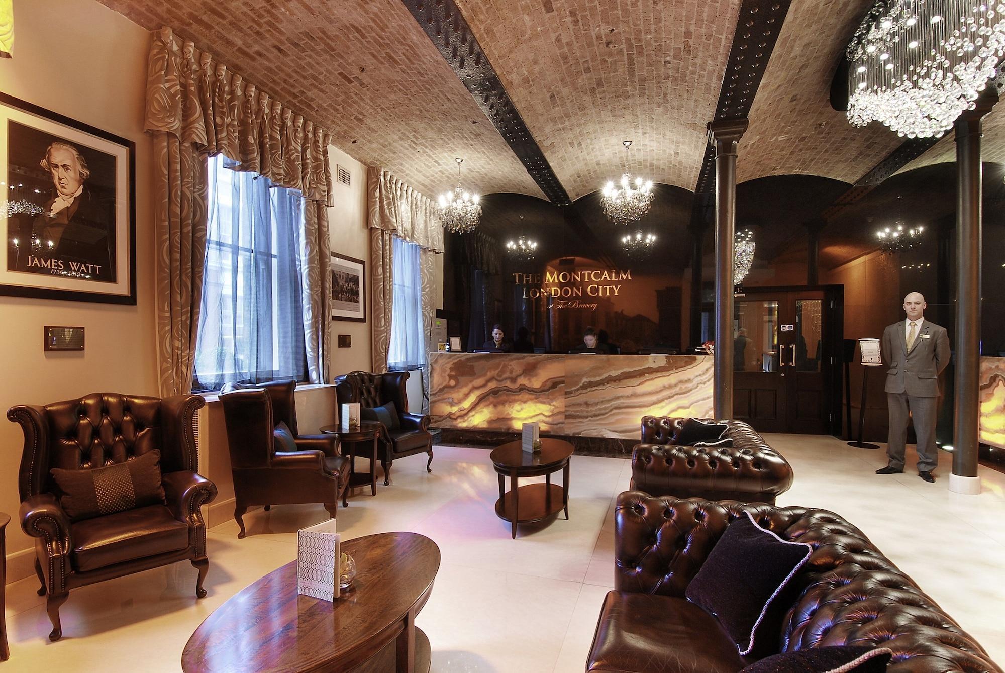 Montcalm Brewery, London City Kültér fotó The hotel's lobby
